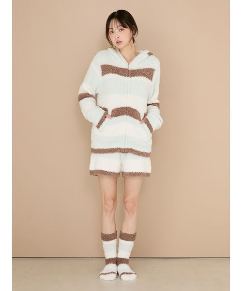 ジェラートランダムボーダーショートパンツ（ルームウェア/パジャマ