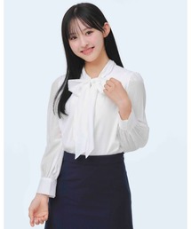 SUIT SELECT（スーツセレクト）の「【SUIT SELECT×Samantha Thavasa】【長袖】リボンブラウス（シャツ/ブラウス）」