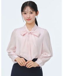 SUIT SELECT（スーツセレクト）の「【SUIT SELECT×Samantha Thavasa】【長袖】リボンブラウス（シャツ/ブラウス）」