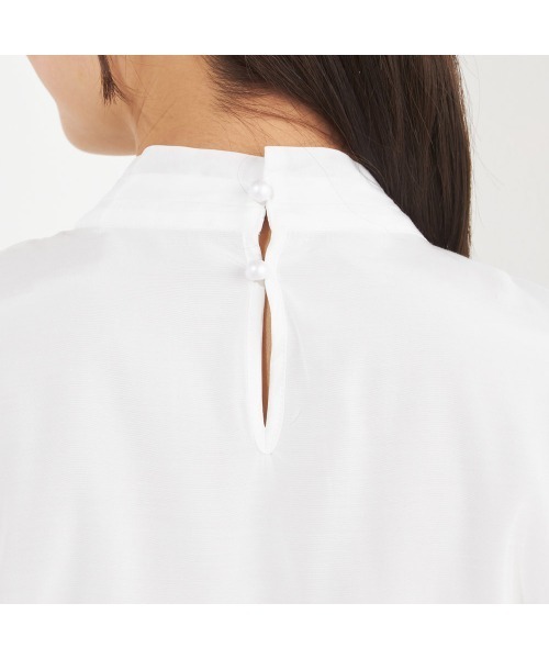 SUIT SELECT（スーツセレクト）の「【SUIT SELECT×Samantha Thavasa】【長袖】リボンブラウス（シャツ/ブラウス・レディース・ブルー/ホワイト/ピンク/ミント/イエロー・SMALL/MEDIUM/LARGE/X-LARGE）」の21枚目の写真