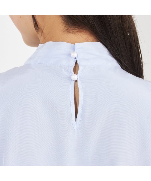 SUIT SELECT（スーツセレクト）の「【SUIT SELECT×Samantha Thavasa】【長袖】リボンブラウス（シャツ/ブラウス・レディース・ブルー/ホワイト/ピンク/ミント/イエロー・SMALL/MEDIUM/LARGE/X-LARGE）」の22枚目の写真