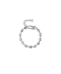 LOWOOL（ロウル）の「Silver small pignose chain bracelet（ブレスレット）」