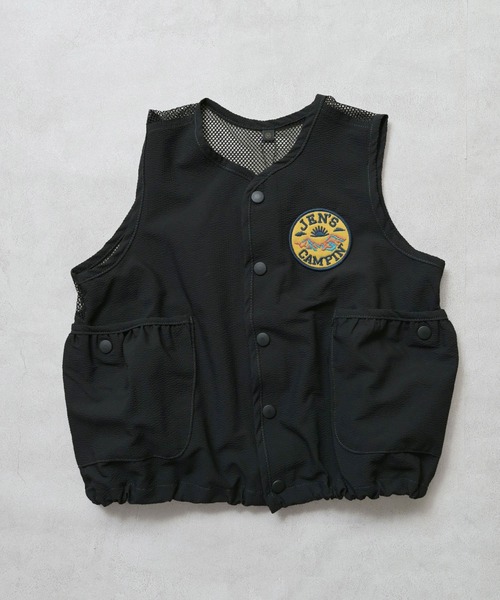 MARKEY'S（マーキーズ）の「キャンプベスト（ベスト・キッズ・オレンジ/ブラック/カーキ・LL/L/M/S）」の2枚目の写真