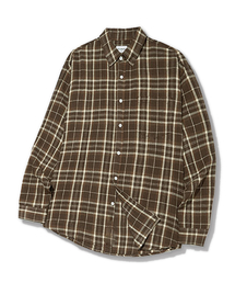 NUBINDA（ヌビンダ）の「ヴィンテージフォレストチェックシャツ[ブラウン]（シャツ/ブラウス）」