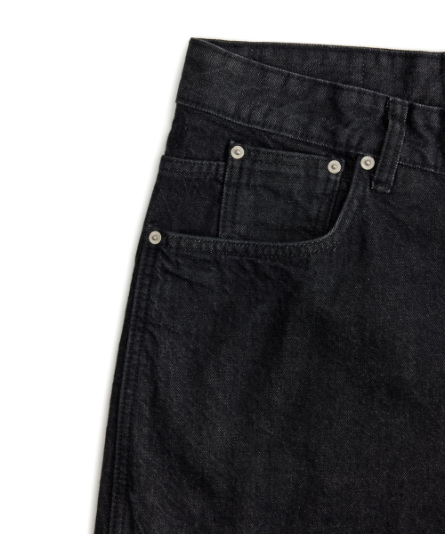YOUTH(ユース)の「Structured Flared Denim Pants - Washed Black(デニムパンツ・レディース・その他・S/M/L)」の11枚目の写真