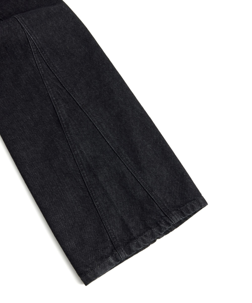 YOUTH(ユース)の「Structured Flared Denim Pants - Washed Black(デニムパンツ・レディース・その他・S/M/L)」の12枚目の写真