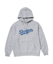 Fanatics | ファナティクス【Fanatics】‐ ロサンゼルス ドジャース ロゴ パーカー【Los Angeles Dodgers PRINT LOGO HOODIE GRAY ML0625FW0003】(パーカー)