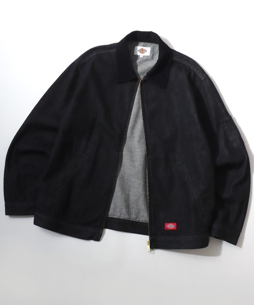Dickies/ディッキーズ Eisenhower Jacket/オーバーサイズ デニム 襟