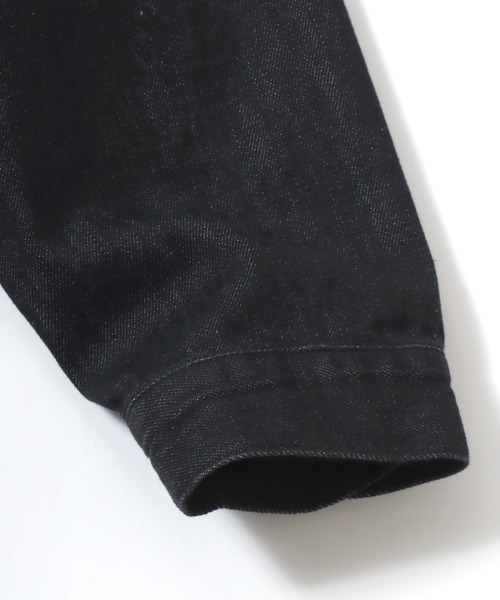 Dickies(ディッキーズ)の「Dickies/ディッキーズ Eisenhower Jacket/オーバーサイズ デニム 襟コーデュロイ アイゼンハワージャケット/ハンティングジャケット/ワークジャケット/ブルゾン/レディース メンズ(ブルゾン・メンズ・ブルー/ブラック・L/XL/M)」の15枚目の写真