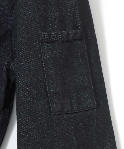 Dickies(ディッキーズ)の「Dickies/ディッキーズ Eisenhower Jacket/オーバーサイズ デニム 襟コーデュロイ アイゼンハワージャケット/ハンティングジャケット/ワークジャケット/ブルゾン/レディース メンズ(ブルゾン・メンズ・ブルー/ブラック・L/XL/M)」の14枚目の写真