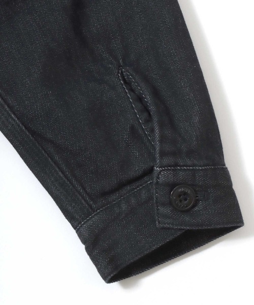 Dickies(ディッキーズ)の「Dickies/ディッキーズ Eisenhower Jacket/オーバーサイズ デニム 襟コーデュロイ アイゼンハワージャケット/ハンティングジャケット/ワークジャケット/ブルゾン/レディース メンズ(ブルゾン・メンズ・ブルー/ブラック・L/XL/M)」の16枚目の写真