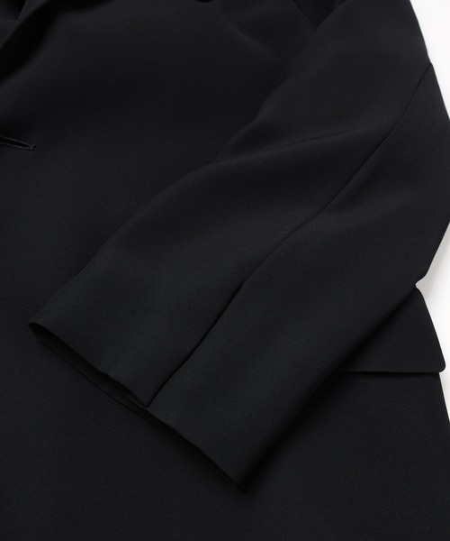 CULLNI(クルニ)の「Dry Double Cloth Slant Belt Tailored Jacket(テーラードジャケット・メンズ・ネイビー/ダークブラウン/アッシュブラウン/ブラック・1/2/0)」の17枚目の写真