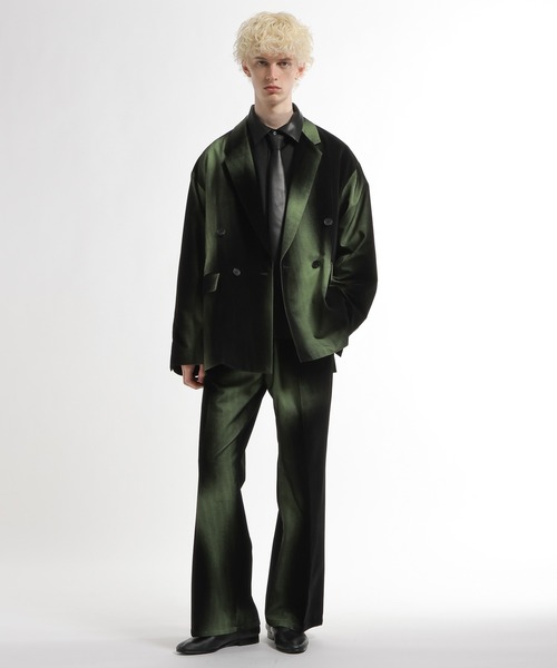 HARE(ハレ)の「【SET UP対応】フロッキーカコウパンツ(HARE)(その他パンツ・メンズ・グリーン系その他/ブラック系その他・FREE)」の6枚目の写真
