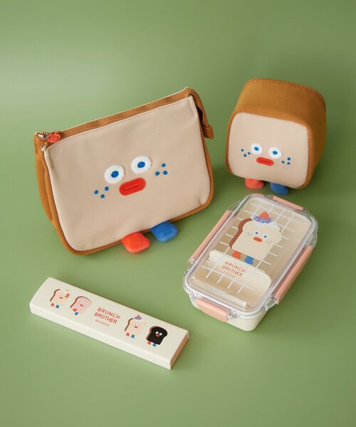 BIRTHDAY BAR(バースデイバー)の「【BRUNCH BROTHE ブランチブラザー】ランチボックス(お弁当箱・レディース・ブルー系その他/ブルー/ピンク・0)」の9枚目の写真