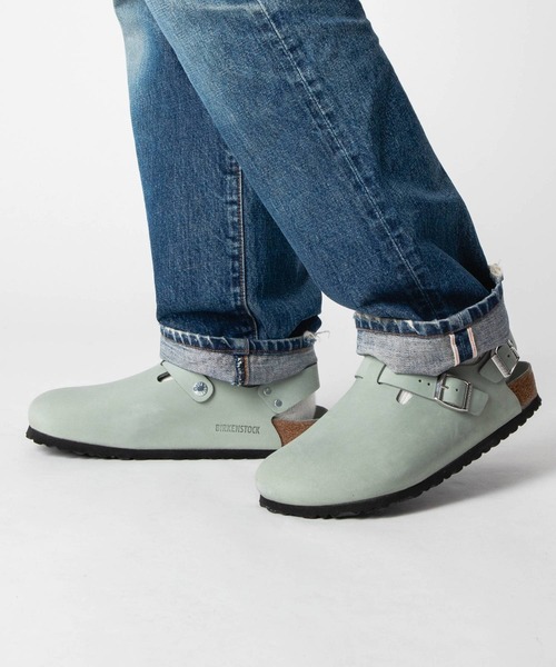 BIRKENSTOCK(ビルケンシュトック)の「BIRKENSTOCK TOKIO ビルケンシュトック トキオ サンダル(サンダル・レディース・サンドベージュ/ブルーグリーン・42/41)」の13枚目の写真