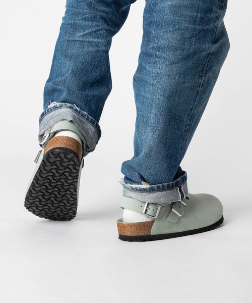 BIRKENSTOCK(ビルケンシュトック)の「BIRKENSTOCK TOKIO ビルケンシュトック トキオ サンダル(サンダル・レディース・サンドベージュ/ブルーグリーン・42/41)」の14枚目の写真