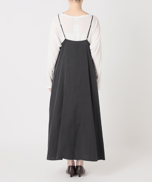 JOURNAL STANDARD relume（ジャーナルスタンダード　レリューム）の「［26SS新作］キュプラロングキャミワンピース（ワンピース・レディース・ブラック系その他/ブラウン系その他・FREE）」の16枚目の写真