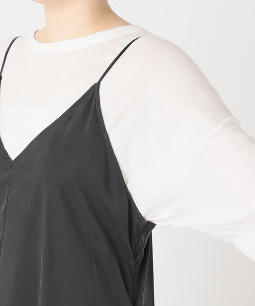 JOURNAL STANDARD relume（ジャーナルスタンダード　レリューム）の「［26SS新作］キュプラロングキャミワンピース（ワンピース・レディース・ブラック系その他/ブラウン系その他・FREE）」の18枚目の写真