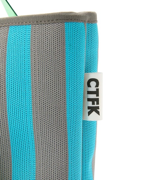 CONTROL FREAK / CTFK(コントロールフリーク)の「CONTROL FREAK / CTFK(コントロールフリーク)ストライプトート(トートバッグ・レディース・イエロー/ブラック/グレー・FREE)」の21枚目の写真