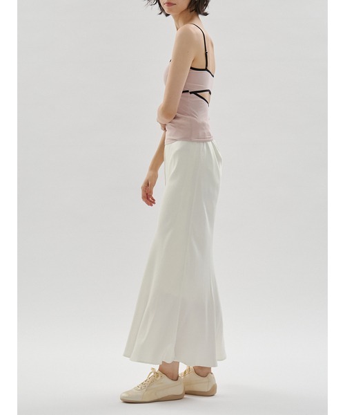 UNDERSON UNDERSON（アンダーソン アンダーソン）の「Meltyベアトップキャミ（カップ付き）（キャミソール・レディース・ピンクベージュ/ブラウン/ホワイト・1/0）」の11枚目の写真