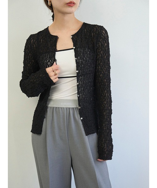 UNDERSON UNDERSON（アンダーソン アンダーソン）の「Meltyベアトップキャミ（カップ付き）（キャミソール・レディース・ピンクベージュ/ブラウン/ホワイト・1/0）」の15枚目の写真