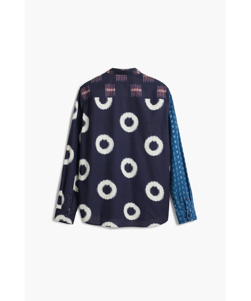 Desigual（デシグアル）の「パッチプリントシャツ（シャツ/ブラウス・メンズ・ブルー・M/S/XL/L）」の2枚目の写真