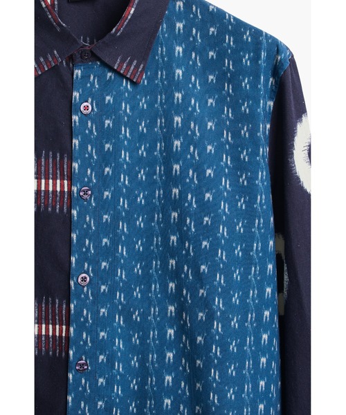 Desigual（デシグアル）の「パッチプリントシャツ（シャツ/ブラウス・メンズ・ブルー・M/S/XL/L）」の3枚目の写真
