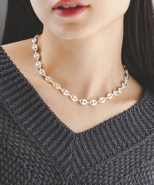 in mood(インムード)の「in mood/インムード ANCHOR-necklace(ネックレス・レディース・シルバー・FREE)」の2枚目の写真