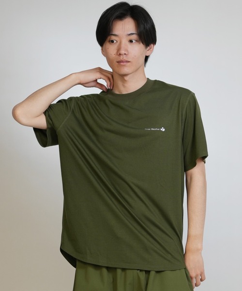 THREE WEATHER(スリーウェザー)の「THREE WEATHER/スリーウェザー 半袖 Tシャツ ワンポイント TW6S-2101(Tシャツ/カットソー・メンズ・ブルー/グレー/オリーブ/ブラック/ホワイト・M/XL/L)」の18枚目の写真