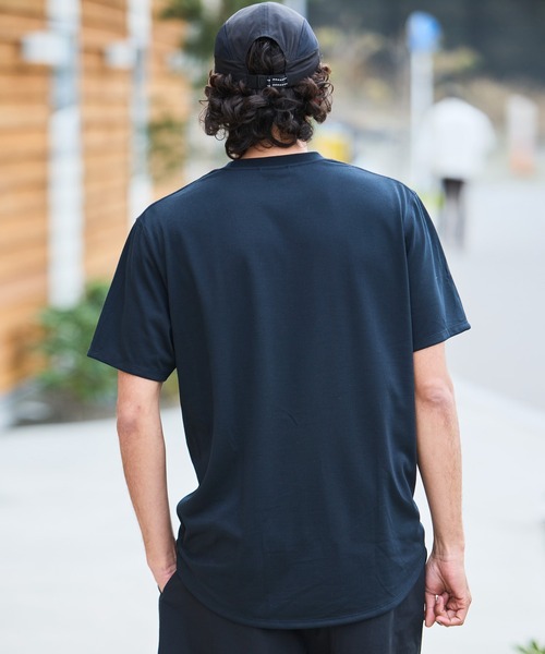 THREE WEATHER(スリーウェザー)の「THREE WEATHER/スリーウェザー 半袖 Tシャツ ワンポイント TW6S-2101(Tシャツ/カットソー・メンズ・ブルー/グレー/オリーブ/ブラック/ホワイト・M/XL/L)」の10枚目の写真