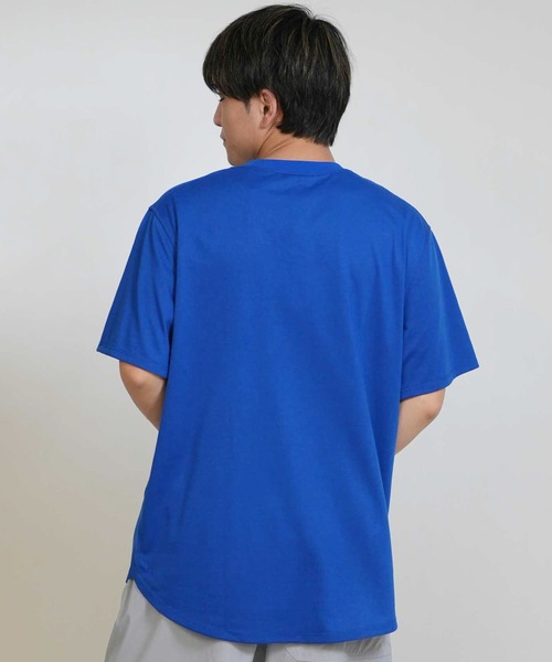 THREE WEATHER(スリーウェザー)の「THREE WEATHER/スリーウェザー 半袖 Tシャツ ワンポイント TW6S-2101(Tシャツ/カットソー・メンズ・ブルー/グレー/オリーブ/ブラック/ホワイト・M/XL/L)」の22枚目の写真