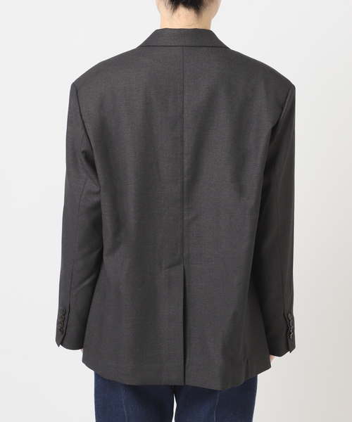 ［完売］Cozue Ninomiya チャコールグレー テーラードジャケット Cozue Ninomiya EX tailored jacket（テーラードジャケット）｜OUTDOOR