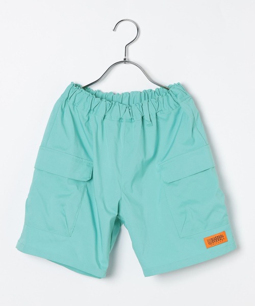 GLOBAL WORK（グローバルワーク）の「UNIVERSAL OVERALL/ショーツ/635367（その他パンツ・キッズ・スカイブルー/ブラック・LARGE/SMALL/MEDIUM）」の10枚目の写真