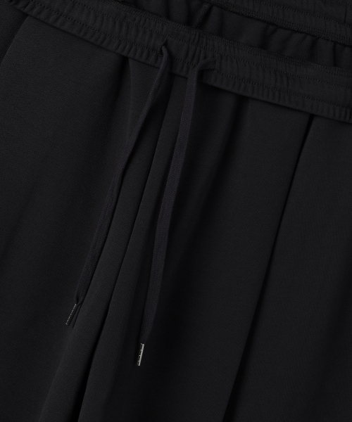MUSINSA STANDARD（ムシンサスタンダード）の「ダブルニットワンタックワイドラウンジスウェットパンツ[ブラック]（スウェットパンツ・メンズ・その他・SMALL/MEDIUM/LARGE/X-LARGE/2XL）」の4枚目の写真