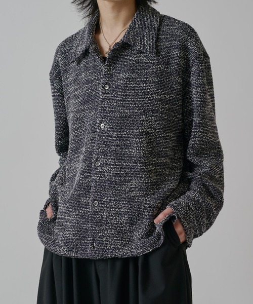 Lui's（ルイス）の「ブークレーワイドシャツ（シャツ/ブラウス・メンズ・ホワイト/ネイビー/ブラック・M/S）」の15枚目の写真