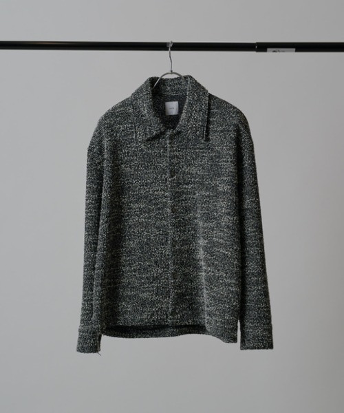 Lui's（ルイス）の「ブークレーワイドシャツ（シャツ/ブラウス・メンズ・ホワイト/ネイビー/ブラック・M/S）」の22枚目の写真