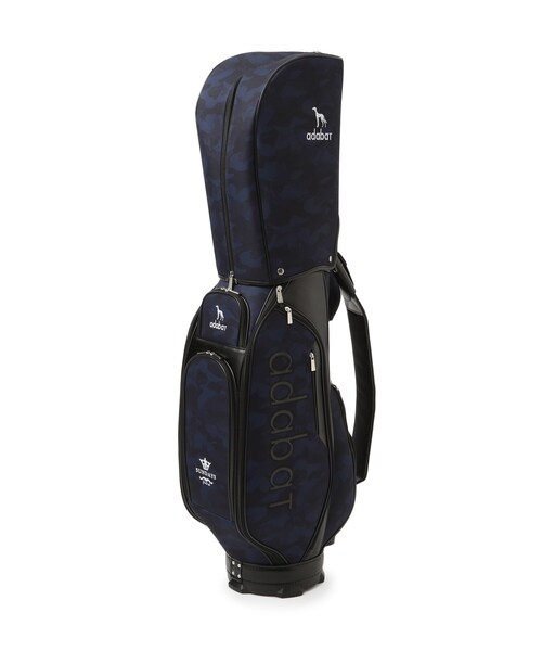 adabat（アダバット）の「【ADABAT NAVY】カモフラ柄キャディーバッグ（ゴルフグッズ・メンズ・ブラック系/ネイビー系・00）」の5枚目の写真