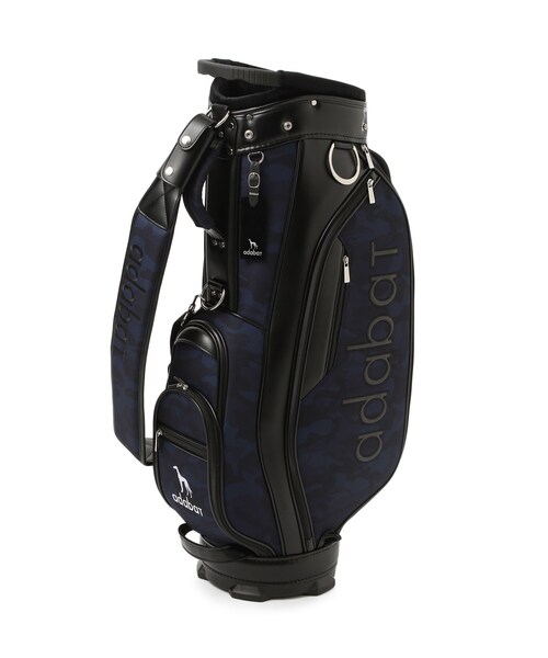 adabat（アダバット）の「【ADABAT NAVY】カモフラ柄キャディーバッグ（ゴルフグッズ・メンズ・ブラック系/ネイビー系・00）」の7枚目の写真