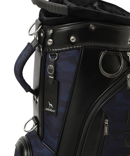 adabat（アダバット）の「【ADABAT NAVY】カモフラ柄キャディーバッグ（ゴルフグッズ・メンズ・ブラック系/ネイビー系・00）」の14枚目の写真