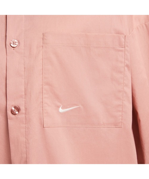 NIKE（ナイキ）の「NIKE/ナイキ WS NSW CHLLPPLNBTNL/Sﾄｯﾌﾟ（シャツ/ブラウス・レディース・ピンク・L/S/XL/XS）」の7枚目の写真