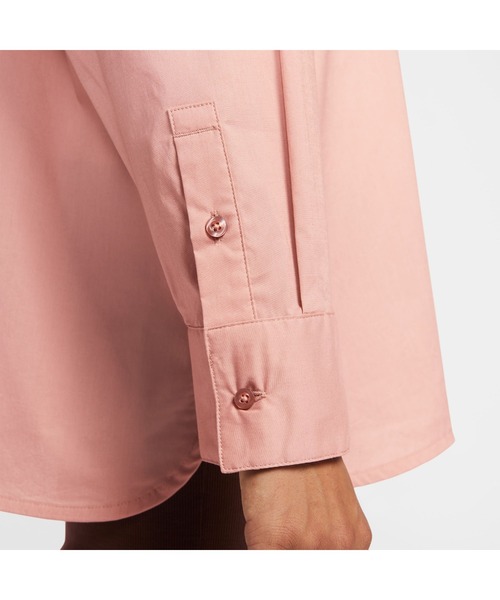 NIKE（ナイキ）の「NIKE/ナイキ WS NSW CHLLPPLNBTNL/Sﾄｯﾌﾟ（シャツ/ブラウス・レディース・ピンク・L/S/XL/XS）」の6枚目の写真