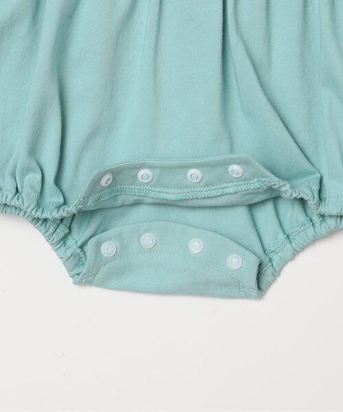 p.premier（ピードットプルミエ）の「フェルトロゴリンガーTロンパース（ロンパース・キッズ・ブラウン/レッド/アイボリー/ブルー・70/80）」の12枚目の写真