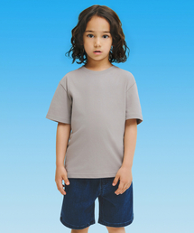 [クールスタンダード] リラックスドクルーネックTシャツ [マッシュルーム]