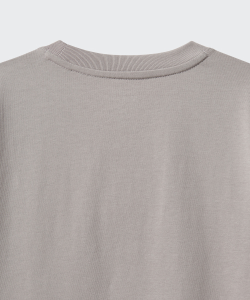 MUSINSA STANDARD KIDS（ムシンサスタンダードキッズ）の「[クールスタンダード] リラックスドクルーネックTシャツ [マッシュルーム]（Tシャツ/カットソー・レディース・その他・100/110/120/130/140/150/160）」の7枚目の写真