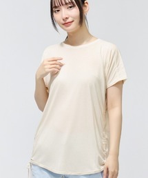 ティゴラ TIGORA サイドシャーリングTシャツ