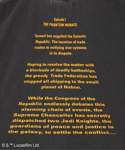 GOOD ROCK SPEED（グッドロックスピード）の「【WEB先行予約】[GOOD ROCK SPEED/グッドロックスピード] 別注 / STAR WARS / ANAKIN SKYWALKER / プリントTシャツ / ディズニー（Tシャツ/カットソー・レディース・チャコール・XL/L/M）」の19枚目の写真