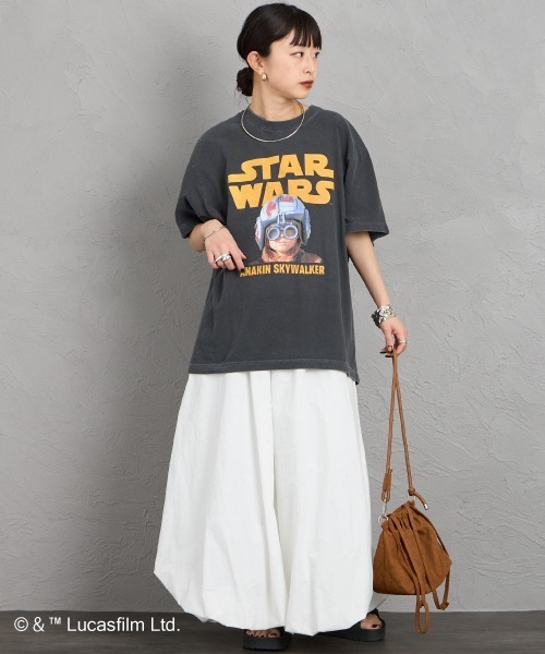 GOOD ROCK SPEED（グッドロックスピード）の「【WEB先行予約】[GOOD ROCK SPEED/グッドロックスピード] 別注 / STAR WARS / ANAKIN SKYWALKER / プリントTシャツ / ディズニー（Tシャツ/カットソー・レディース・チャコール・XL/L/M）」の2枚目の写真