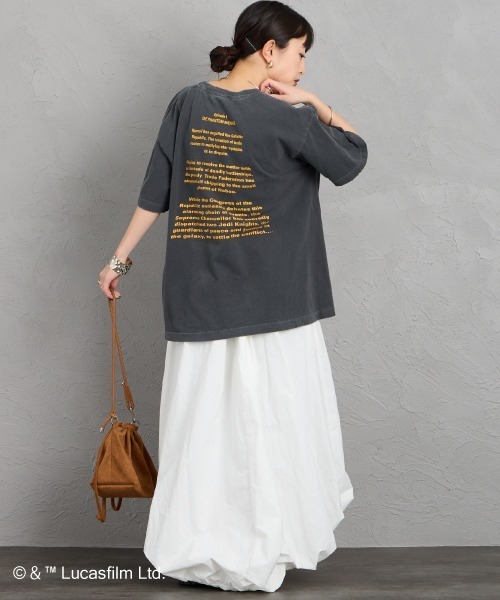 GOOD ROCK SPEED（グッドロックスピード）の「【WEB先行予約】[GOOD ROCK SPEED/グッドロックスピード] 別注 / STAR WARS / ANAKIN SKYWALKER / プリントTシャツ / ディズニー（Tシャツ/カットソー・レディース・チャコール・XL/L/M）」の3枚目の写真