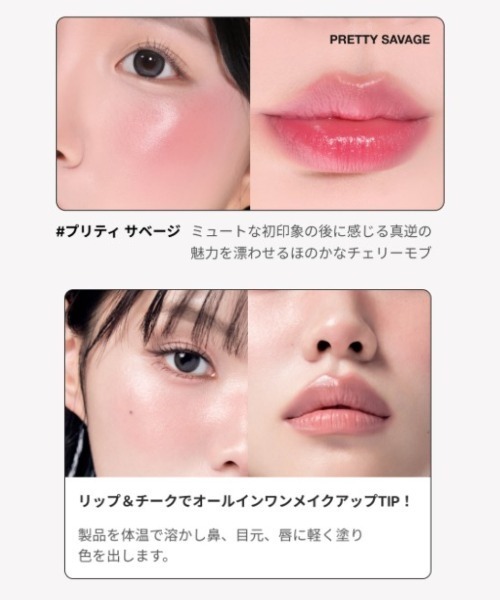 ハンドメイド オールインワンラック ワイドタイプ（チーク色） スリックムーブ リップ&チーク（チーク）｜WHIZZY（ウィッチ）の