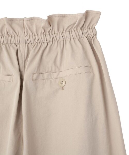 Green　Parks（グリーンパークス）の「ウエストフリルワイドコクーンパンツ（その他パンツ・レディース・ライトベージュ/グレー・FREE）」の11枚目の写真